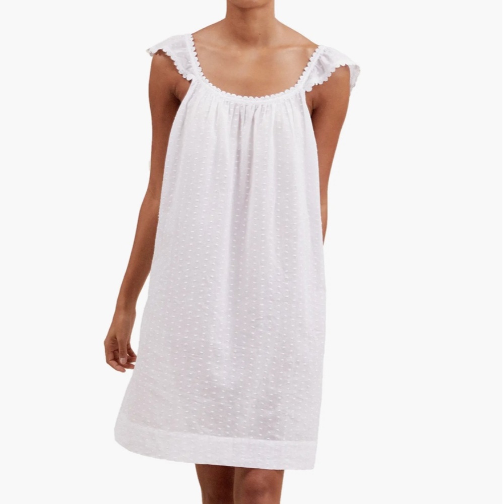 NWT The White Company Swiss Dot Nightgown